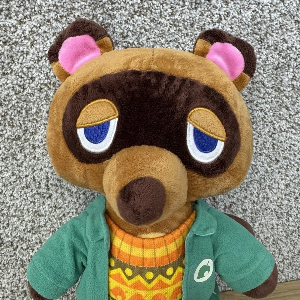 Tom Nook Build-A-Bear BAB Animal Crossing New‎ Horizons Plush Winter Outfit